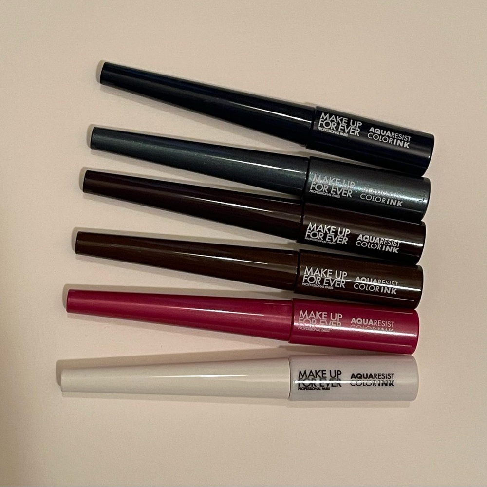 Makeup Forever Aquaresist Color Ink Liquid Eyeliner - Multi Color Set